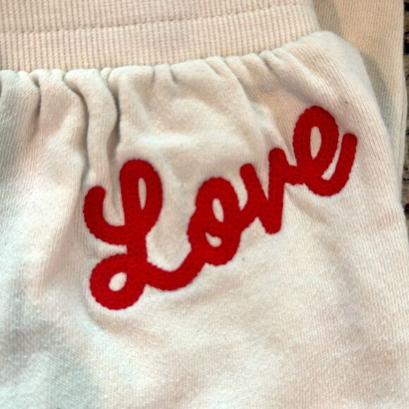 Disney Cream Jogger Sweat Pants with Mickey Mouse and friends Design kids 11/12 - Picture 15 of 15